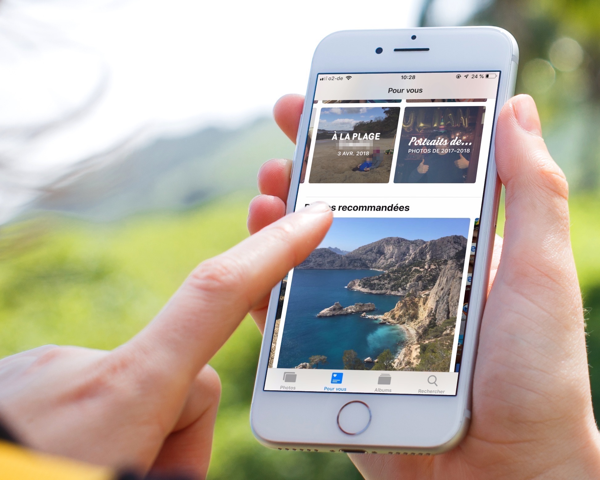 iOS 12: 写真の検索と管理のための多かれ少なかれ目に見える新機能 (検索、For you など)