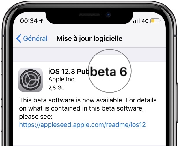 Apple、iOS 12.3のサプライズベータ6をリリース、パブリックベータプログラムのテスターが利用可能