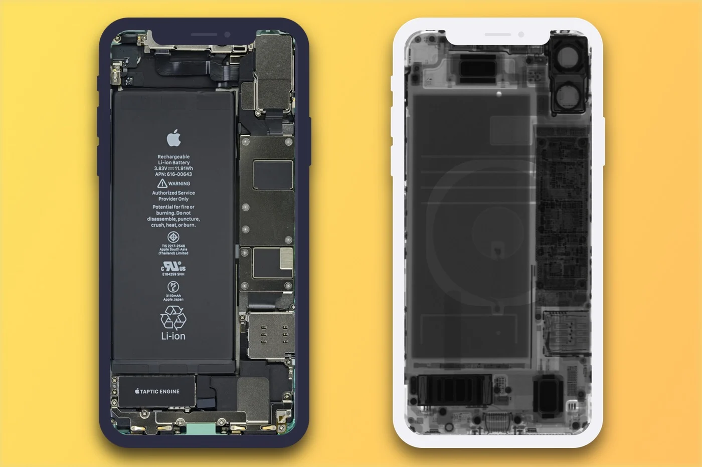 iPhone 11 または Watch Series 5 を iFixit の壁紙で飾りましょう