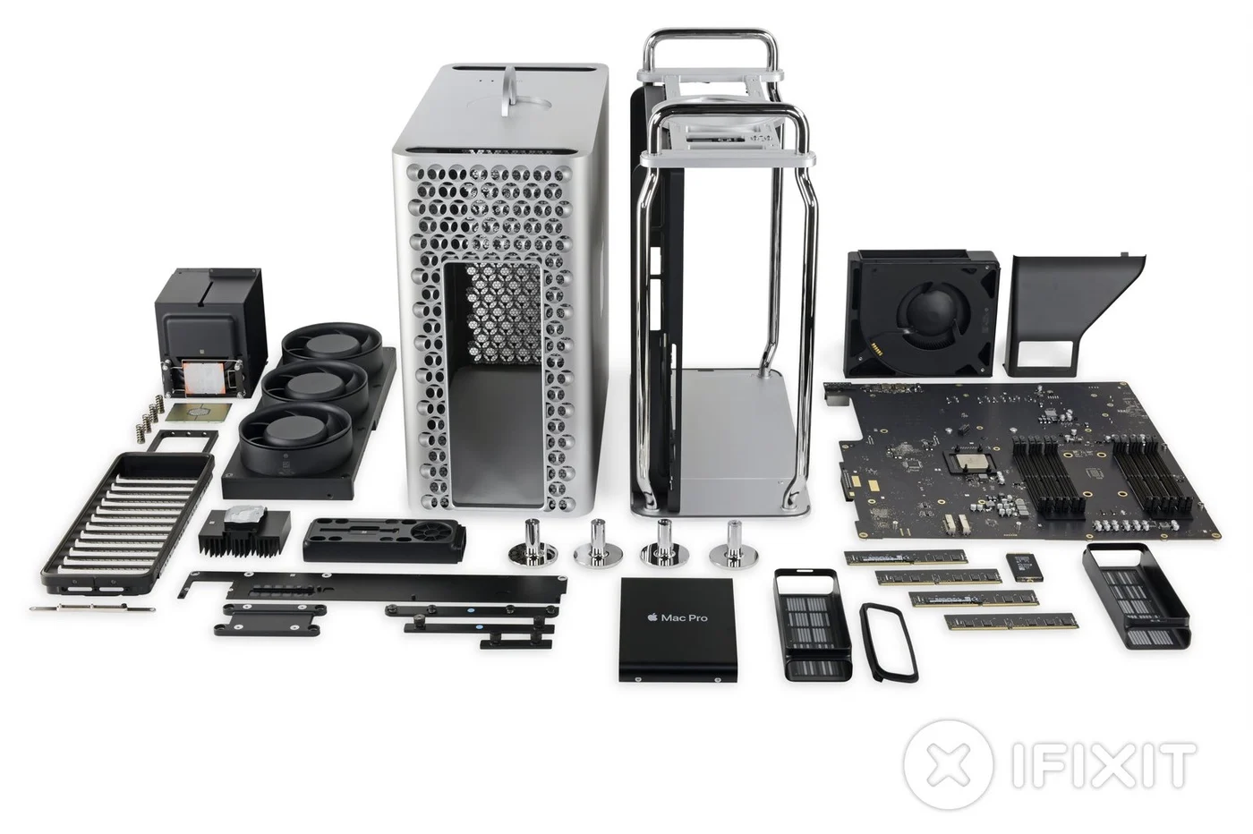 Mac Pro の分解: iFixit による驚異の修理可能性