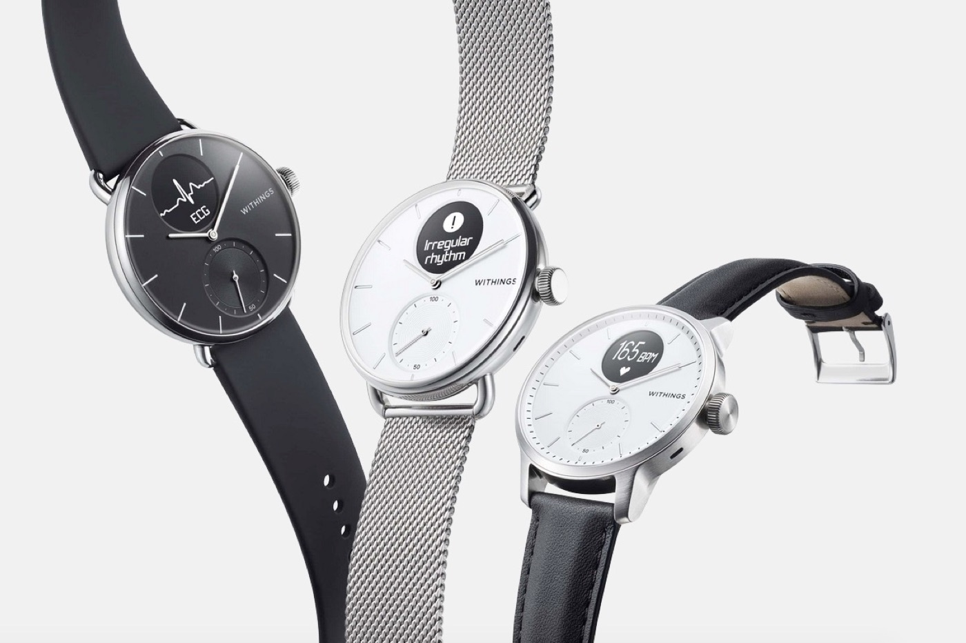 CES 2020: Withings が新しい医療監視ウォッチ、ScanWatch を発表