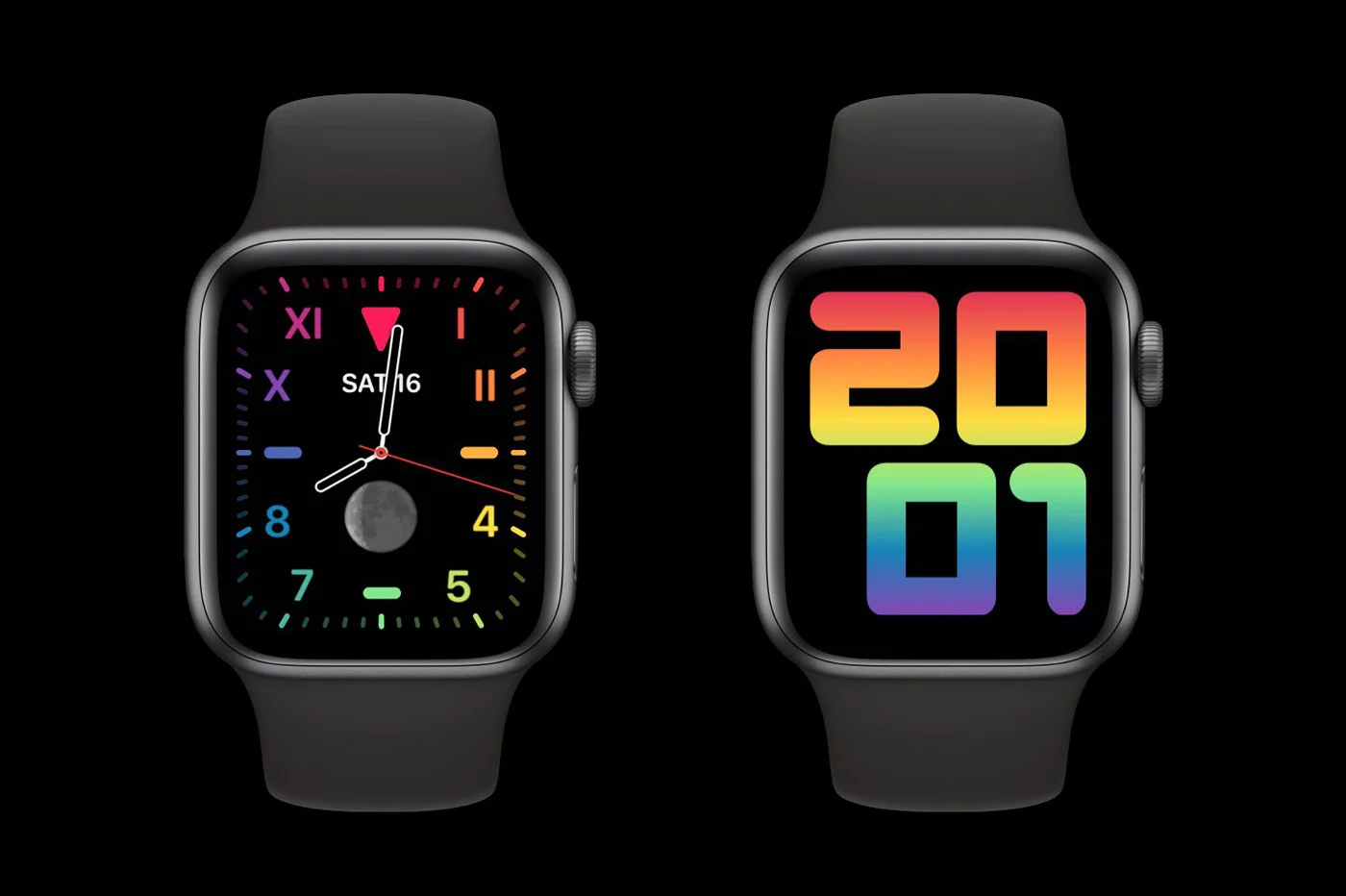 プライド 2020: この機会に合わせた Apple Watch の新しい文字盤