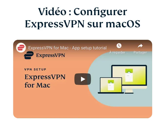 Configurer ExpressVPN