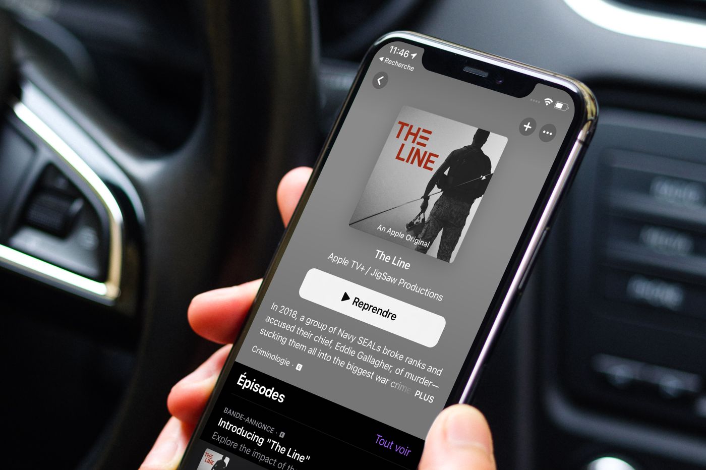 Apple、新しい独占ポッドキャスト「The Line」を開始