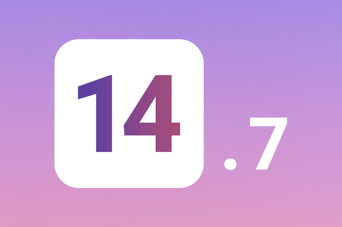 iOS 14.7: RC ベータ版 (開発者向け) が利用可能です