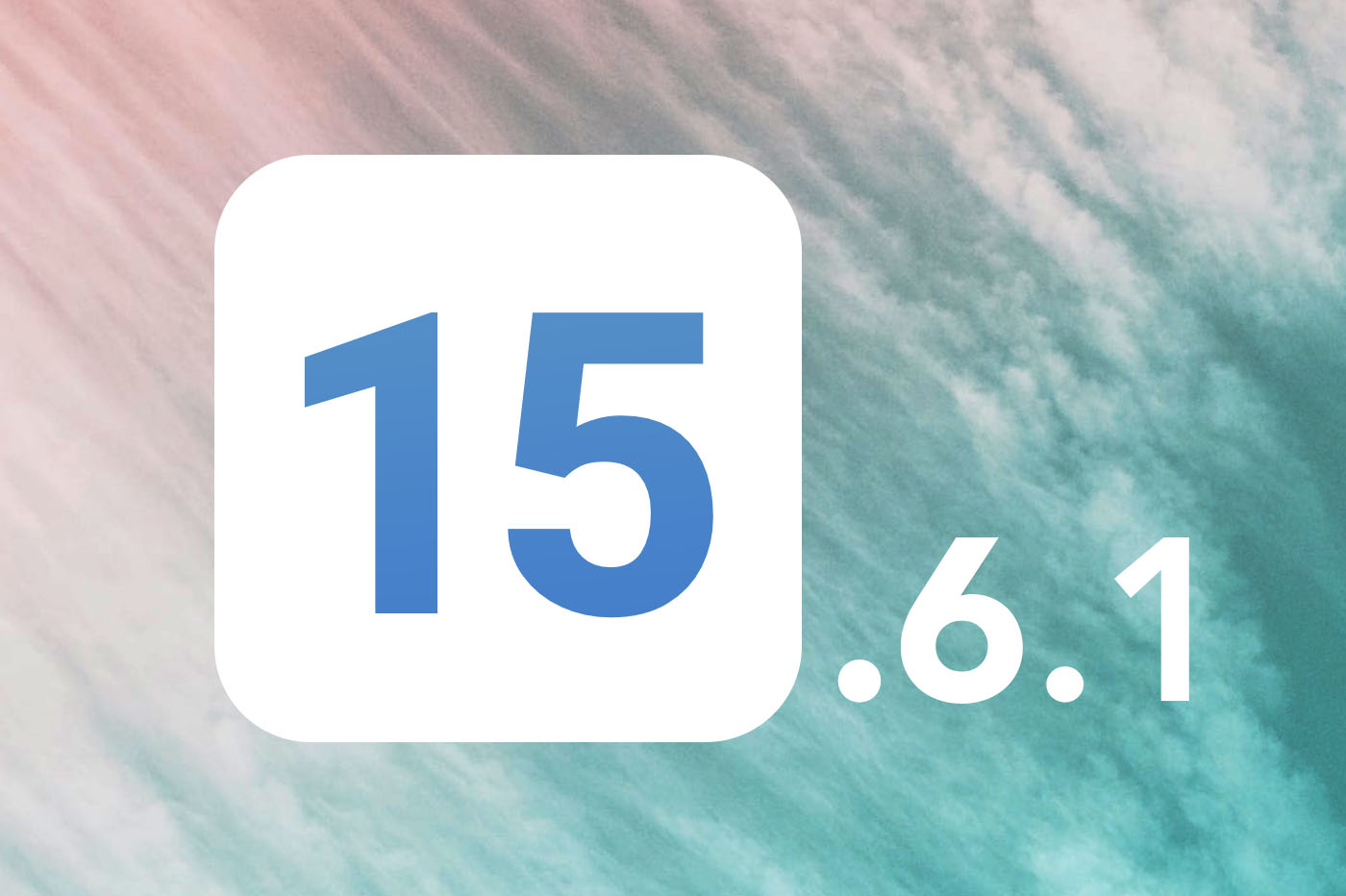 iOS 15.6.1 がリリースされるので、今すぐインストールしたほうがよいでしょう