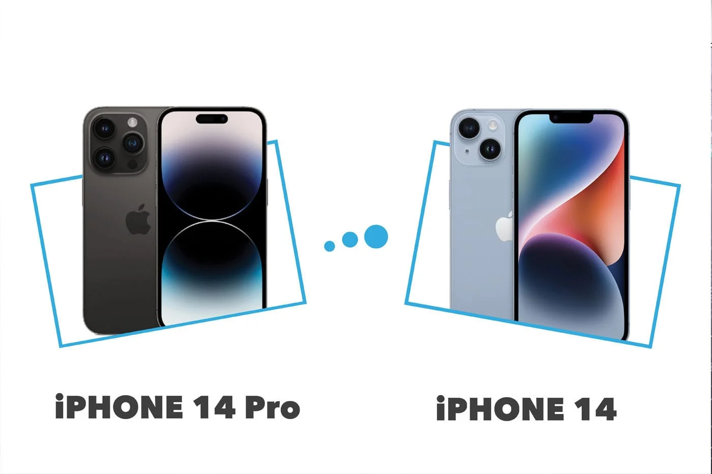 比較と違い: iPhone 14 VS iPhone 14 Pro