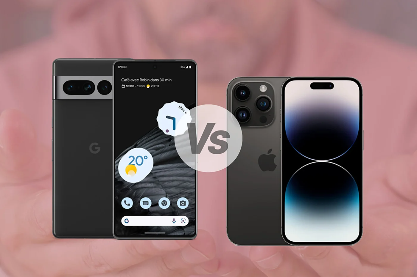 Google Pixel 7 Pro VS iPhone 14 Pro: 写真の比較