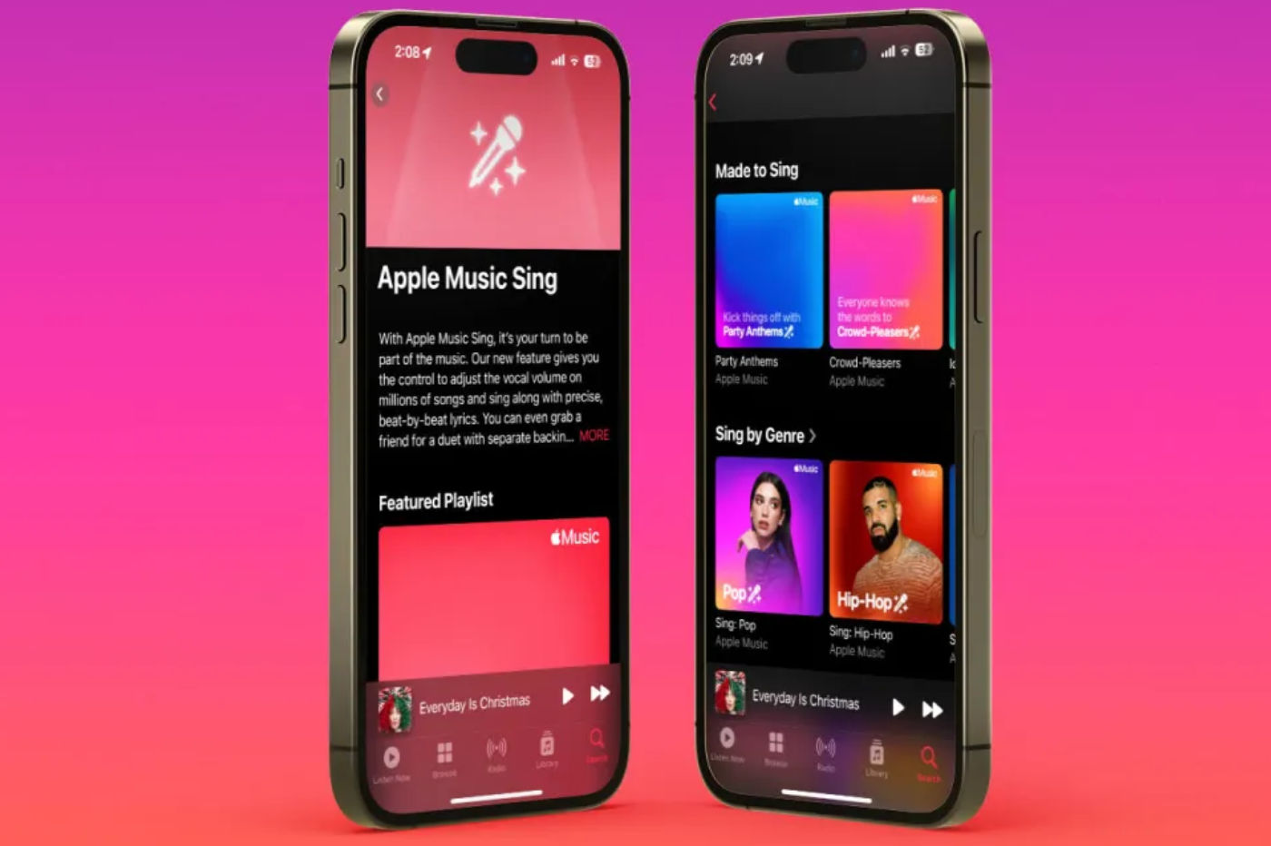 Apple Music、新機能の特別カテゴリを開始