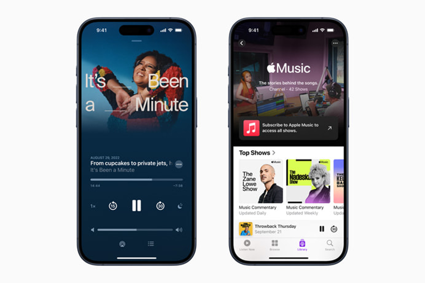 Apple Music の番組が Apple Podcast で利用できるようになりました