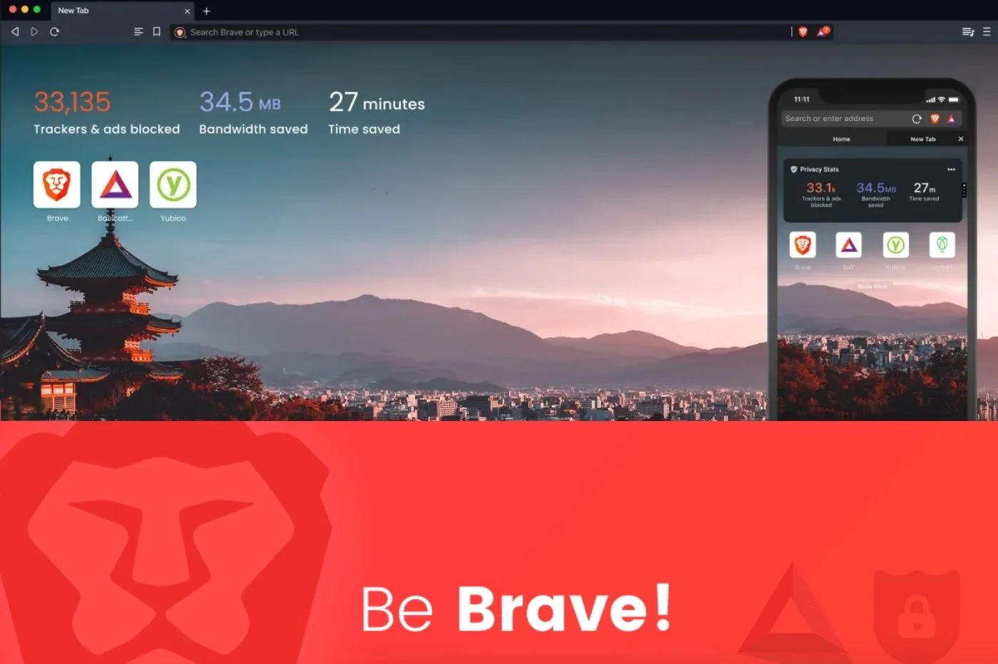 Brave、機密性と人工知能に焦点を当てたブラウザ