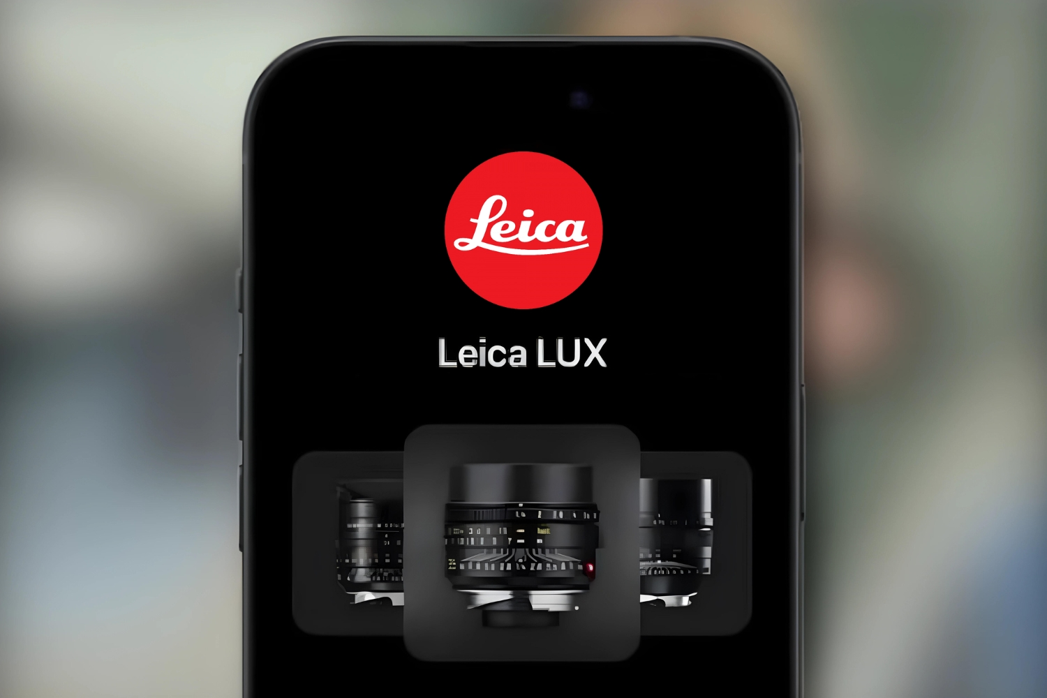 Leica for iPhone はプロの写真レンズをシミュレートします