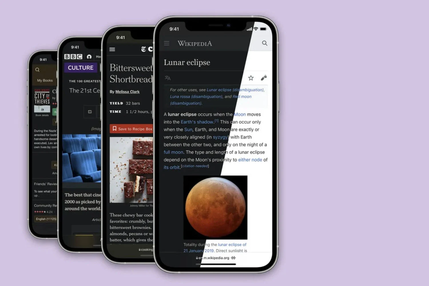 iOS 18 のダーク モードで iPhone がどのように見えるかは次のとおりです。
