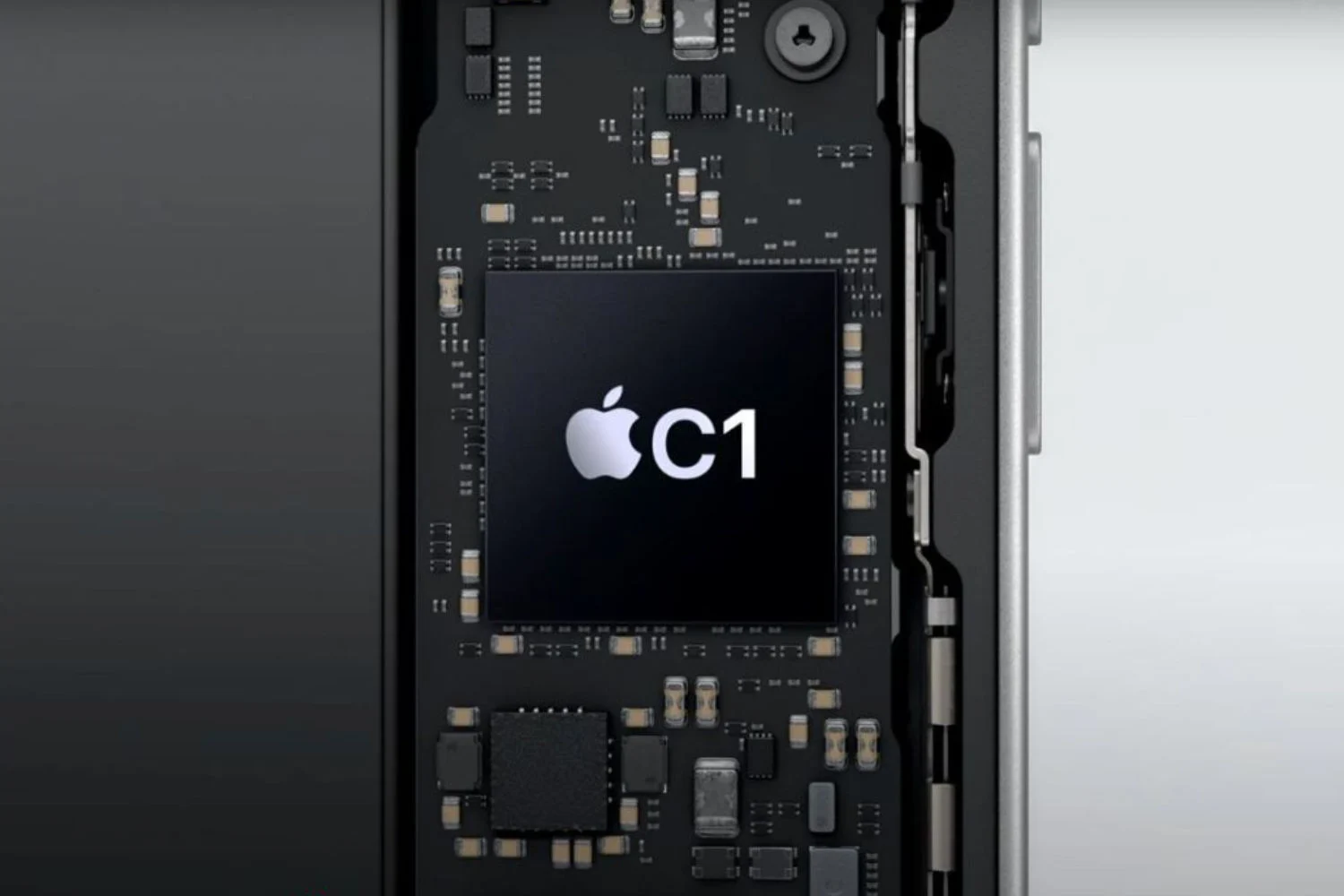 iPhone 16e Apple C1 puce