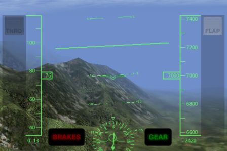 iPhone / iPod Touch フライトシミュレータ：X-Plane 9