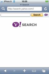ヤフー！ iPhone が大好き: Yahoo! のエンジンiPhone版では