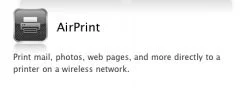 AirPrint: コンピューター経由での印刷不可と互換性のあるプリンターのリスト