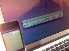 Mac キーボードを iPhone または iPad Bluetooth キーボードとして使用する: Type2Phone アプリ