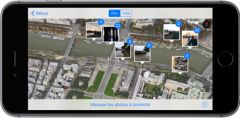 iOS のヒント: iPhone、iPad の地図上および 3D Flyover で写真を表示する方法