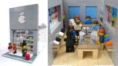 Lego Cuusoo: レゴで作られたミニチュア Apple Store プロジェクト